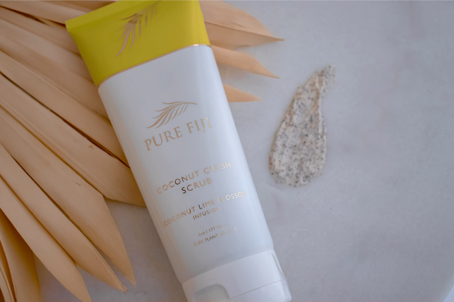 Pure Fiji Coconut Crush Scrub Coconut Lime Blossom